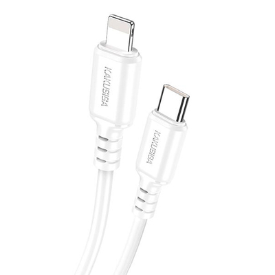 Product Καλώδιο Lightning Kakusiga σε USB-C KSC-982, 20W, 480Mbps, 1M, Λευκό base image