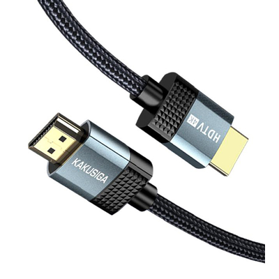 Product Καλώδιο HDMI Kakusiga KSC-983, 4K/60Hz, 18Gbps, 1M, Μαύρο base image