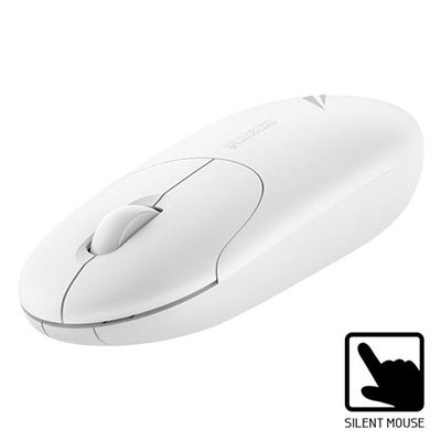 Product Ποντίκι Ασύρματο Alcatroz SILENT Rechargeable AIRL6 CHROMA WHITE base image