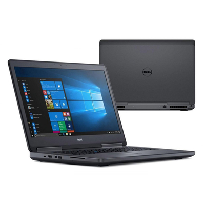Product Laptop 17.3" Dell Precision 7720, Grade C, i7-6820HQ, 16/512GB SSD, HD 530/QUADRO M1200, FreeDOS base image