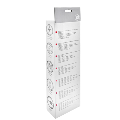 Product Πολύπριζο Lamtech 5Way Surge Protector With 1Xtype-C 1XUSB 5Xschuko Black/White 1.5M base image