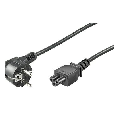 Product Καλώδιο Τροφοδοσίας Laptop 3Χ0.75mm 1.5m Μαύρο base image