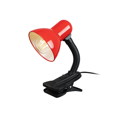 Product Φωτιστικό Γραφείου Blow LB-08 με κλιπ κόκκινο base image