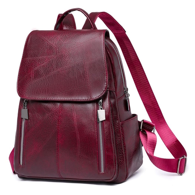 Product Γυναικεία Τσάντα Roxxani Πλάτης Lbag-0019, Κόκκινη base image