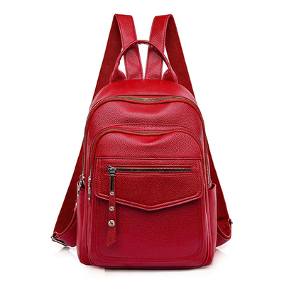Product Γυναικεία Τσάντα Roxxani Πλάτης Lbag-0020, Κόκκινη base image