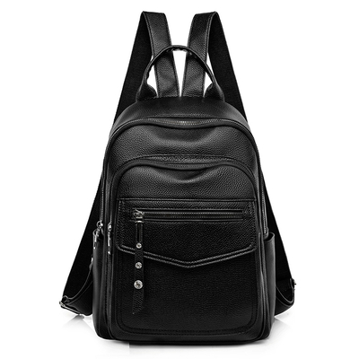 Product Γυναικεία Τσάντα Roxxani Πλάτης Lbag-0023, Μαύρη base image