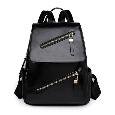 Product Γυναικεία Τσάντα Roxxani Πλάτης Lbag-0028, Μαύρη base image