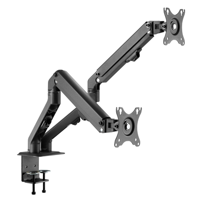 Product Βάση Monitor Brateck Γραφείου LDT45-C024 για 2 οθόνες 17"-27", έως 7kg ανά οθόνη base image