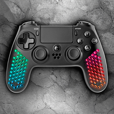 Product Gamepad White Shark Wireless Gpw-4009 Legatus For Ps4/Ps3/Pc/Ios/Android Black base image