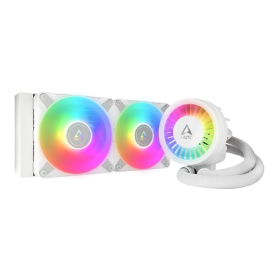 Product Ψύκτρα CPU Arctic Liquid Freezer III 240mm A-RGB White AIO Water Cooler 2x P12 PWM PST A-RGB fan base image