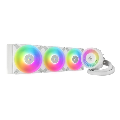 Product Ψύκτρα CPU Arctic Liquid Freezer III 360mm A-RGB White AIO Water Cooler 3x P12 PWM PST A-RGB fan base image