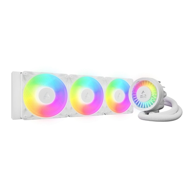Product Υδρόψυξη CPU Arctic Liquid Freezer III Pro 360 A-RGB White - AIO 1700,1851,AM4,AM5 base image