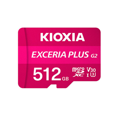 Product Κάρτα Μνήμης MicroSD 512Gb Kioxia 4K Gen2 Exceria Plus Uhs I U3 With Adapter base image