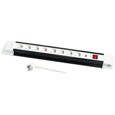 Product Πολύπριζο Με Διακόπτη Logilink 5 Θέσεων, Καλώδιο 1,5m 250V 16A base image