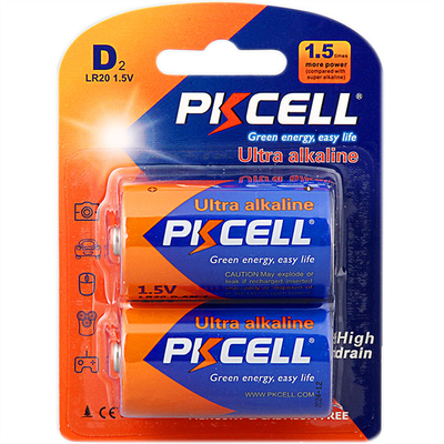 Product Αλκαλικές Μπαταρίες Pkcell Ultra LR20 D (2τμχ) base image
