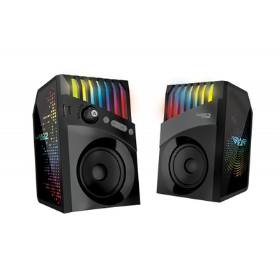 Product Ηχεία Υπολογιστή Armaggeddon LUMO 2 RGB Bluetooth 5.3 LOW LATENCY Stereo 20W base image