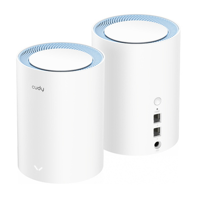 Product Access Point Cudy Wi-Fi mesh system M1200, AC1200 1200Mbps, dual band, 2τμχ base image