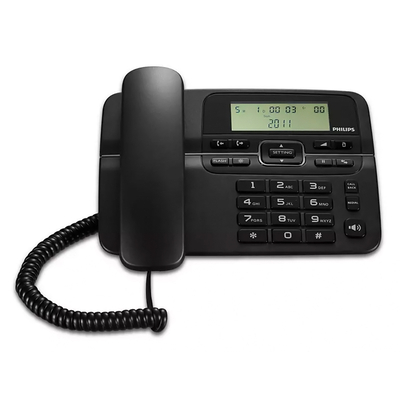 Product Ενσύρματο Τηλέφωνο Philips M20B-00, λειτουργία ανοιχτής ακρόασης, μαύρο base image