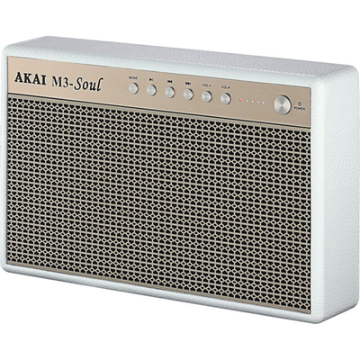 Product Φορητό Ηχείο Bluetooth Akai M3-Soul White με USB, Aux-In 20 W base image