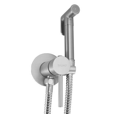 Product Εντοιχιζόμενη Μπαταρία Μπιντέ Bruno M61763, Αναμεικτική, Ασημί base image