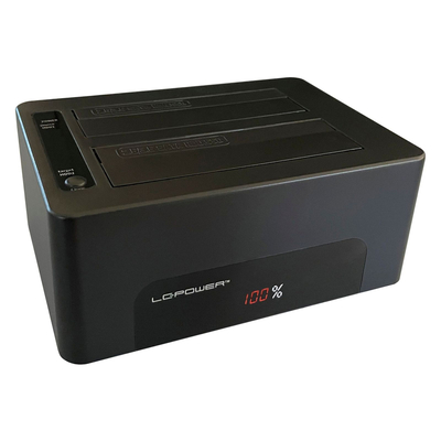 Product Docking Station LC Power LC-DOCK-U3-V HDD base image