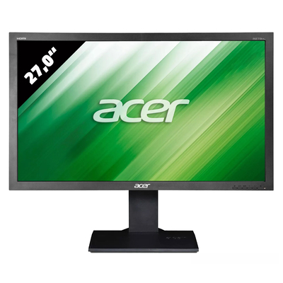 Product Monitor 27" Acer B273HL LED, 1920x1080, VGA/DVI/HDMI, Grade B base image
