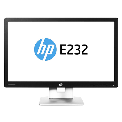 Product Monitor 23" HP E232 LED IPS, Full HD, VGA/HDMI/DisplayPort, Grade A base image