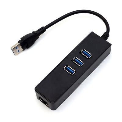 Product USB Hub ATC USB3.0 σε USB3.0x4 με Gigabit Lan base image
