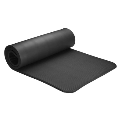 Product Στρώμα Γυμναστικής Yoga Mat MATT-0009, 1800x600x6mm, NBR, Μαύρο base image
