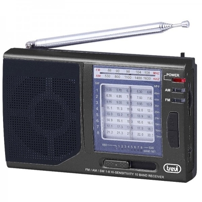 Product Φορητό Ραδιόφωνο Trevi παγκοσμίου λήψεως MB-728 BK base image