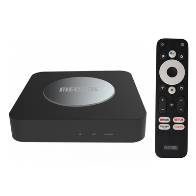 Product TV Box Mecool KM2 Plus, Google/Netflix certificate, 4K, WiFi, Android 11 base image