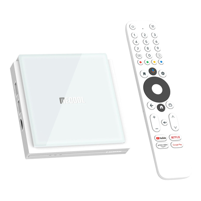 Product TV Box Mecool Km2 Plus Deluxe, Google Πιστοποίηση, 4K, WiFi, Android 11 base image
