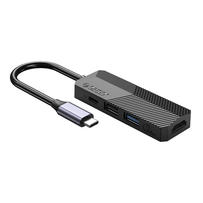 Product Docking Station Orico MDK-4P, HDMI/USB-C/2x USB, 2A, 4K, μαύρο base image