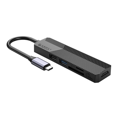 Product Docking Station Orico MDK-5P, HDMI/2x USB/SD & TF, 4K, μαύρο base image
