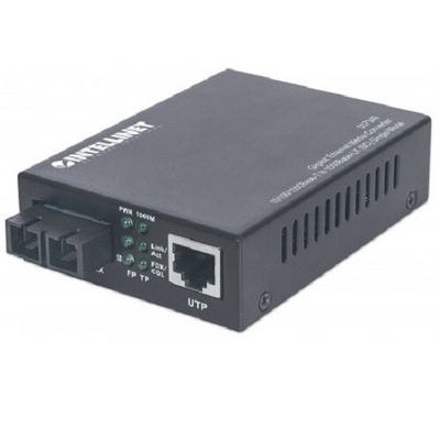 Product Media Converter Intellinet Gigabit Singlemode 20km 1310 base image