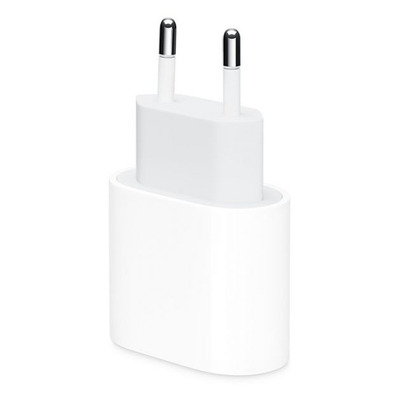 Product Φορτιστής Πρίζας Apple MHJE3ZM/A, USB Type-C, 20W, λευκός base image