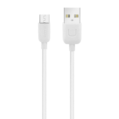 Product Καλώδιο Micro USB Usams σε USB US-SJ098, 10.5W, 1m, λευκό base image