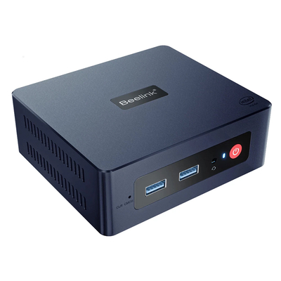Product Mini PC Beelink Mini S, Intel CPU N5095, 8GB, 256GB SSD, Windows 11 Pro base image