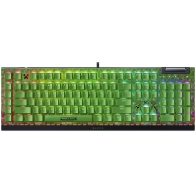 Product Πληκτρολόγιο Gaming Razer BlackWIDOW V4 X Minecraft + SKIN - RGB Mechanical - Macro Keys - Green Switch base image