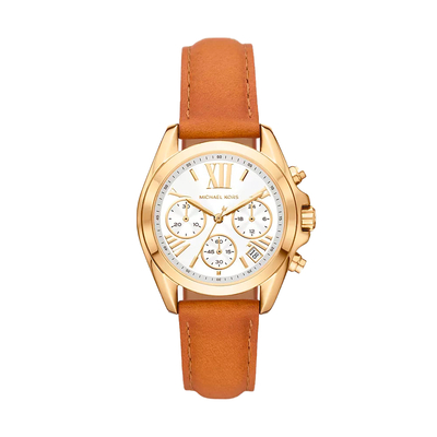 Product Γυναικείο Ρολόι Michael Kors Mk2961 (36mm) Δερμάτινο Λουράκι Καφέ base image