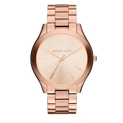 Product Γυναικείο Ρολόι Michael Kors Mk3197 (42mm) Μεταλλικό Μπρασελέ Ροζ base image