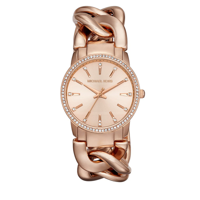 Product Γυναικείο Ρολόι Michael Kors Mk3236 (35mm) Μεταλλικό Μπρασελέ Ροζ base image