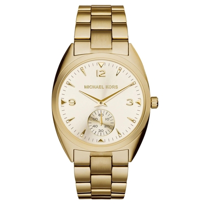 Product Γυναικείο Ρολόι Michael Kors Mk3344 (39mm) Μεταλλικό Μπρασελέ Χρυσό base image