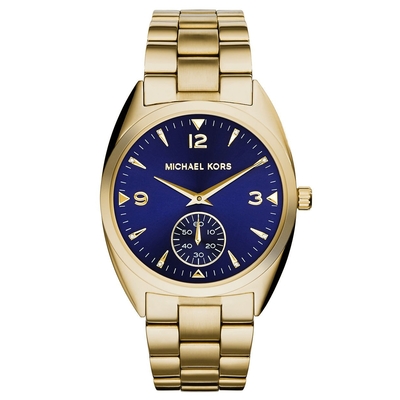 Product Γυναικείο Ρολόι Michael Kors Mk3345 (39mm) Μεταλλικό Μπρασελέ Χρυσό base image