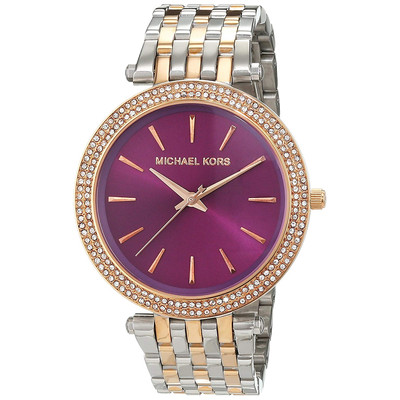 Product Γυναικείο Ρολόι Michael Kors Mk3353 (39mm) Μεταλλικό Μπρασελέ Ασημί base image