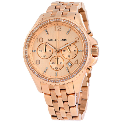 Product Γυναικείο Ρολόι Michael Kors Mk5425 (42mm) Μεταλλικό Μπρασελέ Ροζ base image