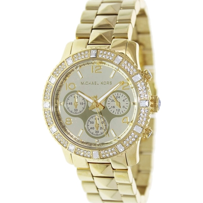 Product Γυναικείο Ρολόι Michael Kors Mk5432 (39mm) Μεταλλικό Μπρασελέ Χρυσό base image