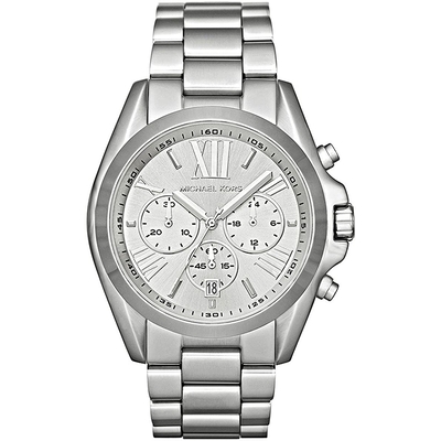 Product Γυναικείο Ρολόι Michael Kors Mk5535 (42mm) Μεταλλικό Μπρασελέ Ασημί base image