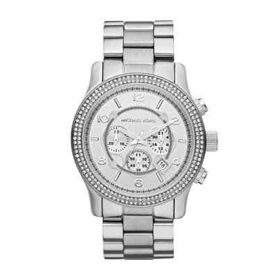 Product Γυναικείο Ρολόι Michael Kors Mk5574 (45mm) Μεταλλικό Μπρασελέ Ασημί base image
