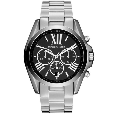 Product Ανδρικό Ρολόι Michael Kors Mk5705 (42mm) Μεταλλικό Μπρασελέ Ασημί base image